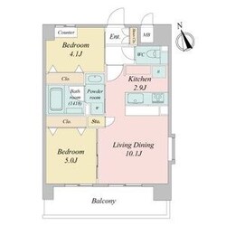 浅間町駅 徒歩11分 2階の物件間取画像